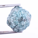 13.31 Ct natural blue rough diamond loose raw uncut rustic earth mined diamond for custom jewelry.