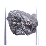 8.31 Ct Natural Black Rough Diamond Loose Uncut Irregular Shape Diamond for Custom Jewelry.