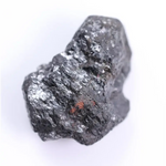 8.41 Ct Black Raw Diamond Loose Uncut Irregular Shape Rough Diamond For Jewelry Crafting