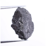 7.77 Ct Natural Black Raw Diamond Loose Uncut Rough Diamond for Jewelry Custom Rings