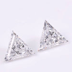 3.00 To 10.00 MM CVD Triangle Cut Diamond Lot White Colored Diamond Lab Grown Use For Custom Jewerly