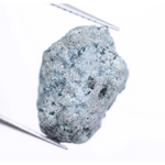 9.39 Ct natural blue rough diamond, loose raw uncut rustic earth mined for custom jewelry.