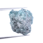6.15 Ct natural fancy blue rough diamond loose uncut raw earth mined conflict-free diamond for jewelry