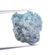6.15 Ct natural fancy blue rough diamond loose uncut raw earth mined conflict-free diamond for jewelry