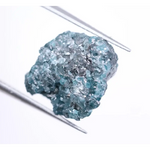 6.15 Ct natural fancy blue rough diamond loose uncut raw earth mined conflict-free diamond for jewelry