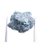 7.77 Ct natural fancy blue rough diamond loose uncut raw Diamond For Custom Jewerly