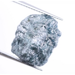 9.45 Ct natural blue rough diamond, loose uncut raw conflict-free earth mined diamond