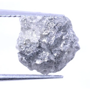2.14 Ct natural grey rough diamond raw uncut Earth mined diamond for jewelry