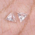 3.00 To 10.00 MM CVD Triangle Cut Diamond Lot White Colored Diamond Lab Grown Use For Custom Jewerly