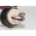 Classic lab grown diamond ring round brilliant cut stone elegant gold ring for women jewelry