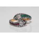 Classic lab grown diamond ring round brilliant cut stone elegant gold ring for women jewelry