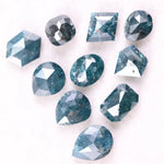9.08 carat mix blue diamond lot – 10 pcs natural loose fancy blue antique cut conflict-free diamonds for jewelry – Jay Amar Gems