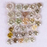 1 carat loose round fancy mix color diamonds lot – natural diamonds for unique engagement rings and custom fine jewelry – Jay Amar Gems