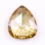 1 Ct Pear Cut Yellow Lab Grown Diamond Fancy CVD Loose Diamond for Custom Fine Jewelry