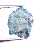 1.70 Ct Rare Blue Rough Diamond Treated Natural Loose Earth Mined For Custom Wedding Jewelry