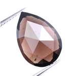 0.71 Ct Pear Shape Fancy Brown Lab Grown Diamond –Rare Ethical CVD Loose Diamond for Custom Jewelry