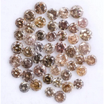 5.31 Ct Unique Brown Grey Colored Diamond Lot Round Cut Diamond Lot Unique Diamond Lot Use For Jewerly