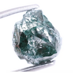 2.21 Ct Natural Blue Rough Diamond Uncut Raw Earth-Mined Loose Stone for Jewelry