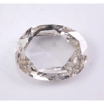 4.75 Ct Oval Cut Light Champagne Lab Grown Diamond – Ethical Sustainable CVD Loose Diamond for Luxury Jewelry, Engagement Rings & Custom Designs