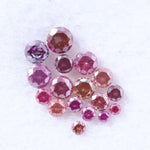 1.5 mm to 2 mm Natural Loose Diamond Lot Round Cut Pink Colored Diamond Use For Jewerly
