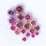 1.5 mm to 2 mm Natural Loose Diamond Lot Round Cut Pink Colored Diamond Use For Jewerly