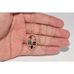 3.50 Ct lab created gemstone and ruby vintage style ring with rare diamond accents, elegant antique design fine jewelry piece for women with rich color and timeless appeal