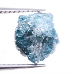 1.70 Ct Rare Blue Rough Diamond Treated Natural Loose Earth Mined For Custom Wedding Jewelry