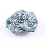 2.80 Ct Natural Blue Treated Rough Diamond Uncut Loose Earth-Mined Diamond for Custom Jewelry .