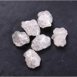 2.50 Ct Grey Rough Raw Diamond Natural Loose Diamond Lot Use For Custom Jewerly