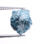blue raw diamond crystal with diamond rough cut natural texture natural rough diamond