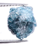 blue raw diamond crystal with diamond rough cut natural texture natural rough diamond