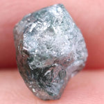 2.51 Ct Natural Blue Rough Diamond Treated Uncut Earth-Mined Loose Diamond for Custom Jewelry
