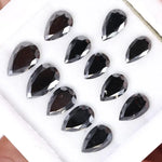 Black Pear Cut Lab Grown Diamond, Fancy CVD Loose Stone for Custom Jewelry Making, Ethical Sustainable Diamond, Perfect Gift for Her