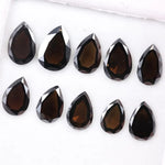 Pear Shape Lab Grown Diamonds 0.49 to 1.53 Ct, Fancy Loose Eco Friendly CVD Stones for Bridal Jewelry,