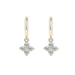 gold hoop earrings with stylish gold nugget earrings detailing and luxurious everyday jewelry appearance.