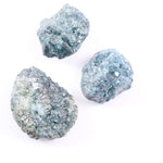 32.21 Ct Blue Rough Diamond Lot Loose Uncut Rough Diamond Use For Custom Jewerly