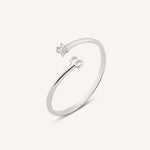 Minimalist 14K gold diamond sunburst signet ring elegant fine jewelry for women