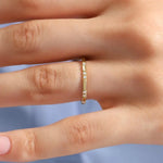 Classic 14K gold signet ring diamond sunburst design minimal timeless jewelry