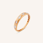 featuring a diamond sunburst. A perfect minimal jewelry piece for effortless elegance.