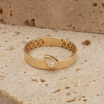 Minimalist lab grown diamond stacking ring thin elegant band for daily wear