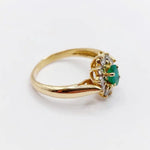Close-up of lab created diamond with stunning sparkle and clarity ideal for custom engagement ring design