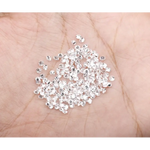 lab created diamonds and lab diamonds showing brilliance comparison in lab grown diamond close up view