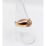 cushion and round cut 0.30 Ct lab created diamond engagement ring modern minimalist statement jewelry