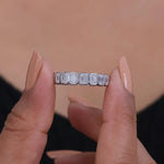 emerald diamond engagement ring with sparkling old mine cut diamond and elegant vintage diamond rings craftsmanship.