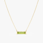 0.79 Ct Genuine Green Diamond Necklace Modern Minimalist Luxury Pendant Fine Jewelry for Women