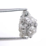 rough diamond, raw diamond, loose diamond, grey diamond, grey rough diamond
