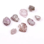 Natural Pink Colored Diamond Lot Uncut Loose Rough Raw Diamond Lot Use For Custom Jewerly