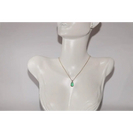 0.15 CT lab grown diamond pendant with a sparkling solitaire diamond on an elegant chain, minimalist fine jewelry for women