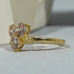 Wedding band vs engagement ring comparison with elegant diamond jewelry