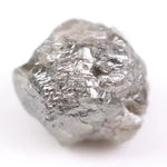 natural uncut diamond crystal with raw diamond ring appearance grey rough diamond